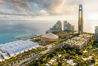 Phối cảnh Trung tâm Tổ chức Hội nghị APEC 2027 tại đặc khu Phú Quốc (Kiên Giang)