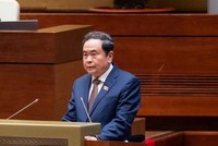 Chủ tịch Quốc hội Trần Thanh Mẫn phát biểu bế mạc Kỳ họp không thường lệ thứ Nhất - Quốc hội khóa XVI chiều 24/8