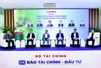 Hội thảo “Chính sách tín dụng và thị trường carbon: Khơi thông dòng vốn xanh”. - Ảnh: Dũng Minh