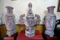 Tác phẩm chạm khắc đá được trả giá 15 tỷ không bán tại Hà Nội