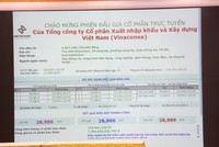 An Quý Hứng trúng giá trọn lô hơn 255,9 triệu cổ phiếu VCG