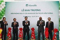 Manulife Việt Nam khai trương Văn phòng đại lý mới tại Long An