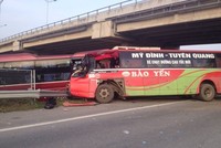 Hiện trường vụ tai nạn (Ảnh: Internet)