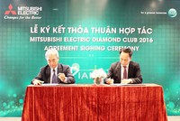 Mitsubishi Electric Việt Nam ký kết đối tác chiến lược với MEVN Diamond Club