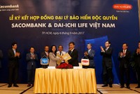 Dai-ichi Life Việt Nam và Sacombank hợp tác độc quyền 20 năm