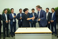 Dự án xử lý bùn thải cho Hà Nội được ký kết tại Đức