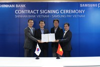 Ngân hàng Shinhan ra mắt thẻ Samsung Pay tại thị trường Việt Nam