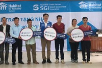 Tập đoàn SGI Hàn Quốc hỗ trợ 50 gia đình tại Hòa Bình 