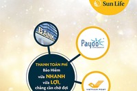 Sun Life Việt Nam triển khai thêm hai kênh thu phí bảo hiểm mới