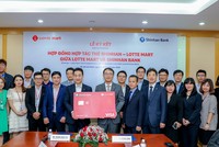 Ngân hàng Shinhan và Lotte Mart ra mắt thẻ Shinhan - Lotte Mart