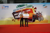 PTI trao xe Honda SH 125i CBS 2019 cho khách hàng mua Bảo An Khang