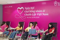 Ngày hội Giọt hồng nhân ái Chubb Life Việt Nam