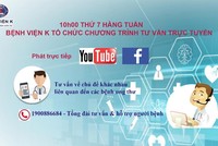 Bệnh viện K phối hợp với Roche Việt Nam tư vấn trực tuyến điều trị ung thư 