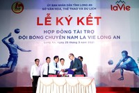 Bóng chuyền nam Long An sẽ đổi tên thành Bóng chuyền nam La Vie Long An