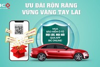 Nhận quà tới 1,5 triệu đồng khi mua bảo hiểm vật chất ô tô tại BIC