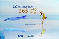 Sun Life Việt Nam dành gần 26 tỷ đồng tặng quà cho khách hàng ACB