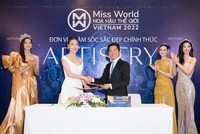Artistry là đơn vị chăm sóc sắc đẹp Miss World Việt Nam 2022