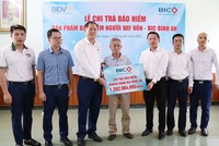 BIC chi trả gần 1,3 tỷ đồng quyền lợi bảo hiểm cho khách hàng vay vốn tại BIDV Lào Cai