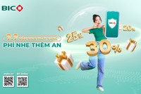 Ngày 9.9, BIC tặng siêu ưu đãi tới 30%