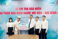 BIC chi trả gần 4 tỷ đồng quyền lợi bảo hiểm BIC Bình An cho khách hàng tại BIDV Phú Thọ