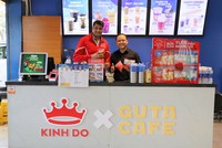 Mondelez Kinh Đô Việt Nam hợp tác với chuỗi cà phê Guta
