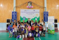 Shinhan Life Việt Nam và DXC Việt Nam chung tay vì tương lai tươi sáng cho học sinh tại Làng SOS Bến Tre