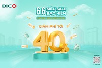 BIC giảm tới 40% phí bảo hiểm trong ngày 06/06