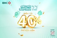 7.7: Bùng nổ ưu đãi tới 40% phí bảo hiểm tại BIC