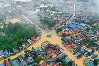 Toàn cảnh lũ lụt tại Thái Nguyên Ảnh Internet