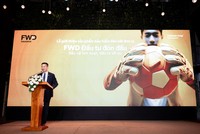 Ông Phương Tiến Minh, Tổng Giám đốc FWD Việt Nam chia sẻ tại buổi ra mắt sản phẩm "FWD Đầu tư đón đầu"