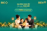 BIC ưu đãi 15% phí bảo hiểm sức khoẻ cao cấp BIC SmartCare