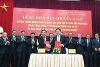 275.000 tỷ đồng từ 5 doanh nghiệp ngành giao thông chuyển giao về Ủy ban Quản lý vốn Nhà nước