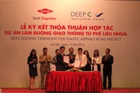 Dow và DEEP C hợp tác xây dựng đường giao thông từ phế liệu nhựa đầu tiên tại Việt Nam