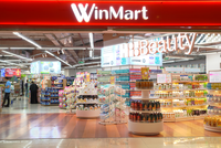 Các sản phẩm hoá mỹ phẩm uy tín được bày bán tại WinMart