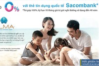 Thẻ tín dụng đồng thương hiệu Sacombank - Alma

