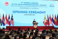 Phát biểu tại phiên khai mạc, Chủ tịch Quốc hội Việt Nam Nguyễn Thị Kim Ngân, Chủ tịch AIPA 41 nhấn mạnh tinh thần trách nhiệm, thấu hiểu và chia sẻ trong AIPA.