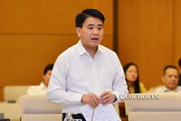 Ông Nguyễn Đức Chung trong một phiên họp của Ủy ban Thường vụ Quốc hội.