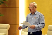 Phó chủ tịch Quốc hội Uông Chu Lưu cho rằng tách thành hai luật sẽ phá vỡ tính hệ thống - (Ảnh LH)