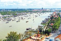 Bến Ninh Kiều (TP. Cần Thơ). Ảnh: Triệu Vinh