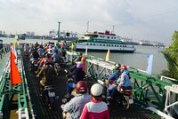 Phà Cát Lái sẽ được thay thế bằng cầu Cát Lái.