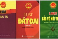 Báo cáo của Chính phủ tập trung chủ yếu vào kết quả phát hiện và phương án xử lý các quy định pháp luật có nội dung mâu thuẫn, chồng chéo, bất cập, không phù hợp thực tiễn, gây khó khăn, kìm hãm sự phát triển.