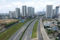 Các công trình hạ tầng kéo gần các tỉnh vệ tinh với TP.HCM. Ảnh: Lê Toàn