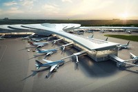 Phối cảnh nhà ga sân bay Long Thành ẢNH ACV