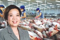 Bà Trương Thị Lệ Khanh “nữ hoàng cá tra”, được Forbes Asia vinh danh trong Top 25 nữ doanh nhân quyền lực nhất châu Á năm 2020.