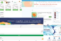 Nở rộ nhiều hình thức tín dụng đen trực tuyến, lãi suất cho vay lên tới 1.400%/năm. Ảnh: Đ.T