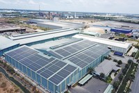 Công trình điện mặt trời áp mái do Copper Mountain Energy (CME) xây dựng, vận hành.