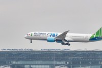 Một tàu bay Boeing 787 -9 của Bamboo Airways.