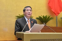Chủ nhiệm Uỷ ban Tài chính - ngân sách Nguyễn Đức Hải cho biết, một số ý kiến đại biểu đề nghị làm rõ việc bố trí và cân đối ngân sách cho phòng chống đại dịch Covid-19.
