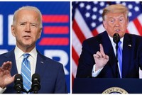 Ông Joe Biden và Tổng thống Donald Trump. Ảnh: Reuters.