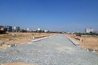 Hiện trạng khu đất Dự án Khu nhà ở thương mại đường sắt do Công ty TNHH Phát triển nhà xe lửa Dĩ An làm chủ đầu tư.